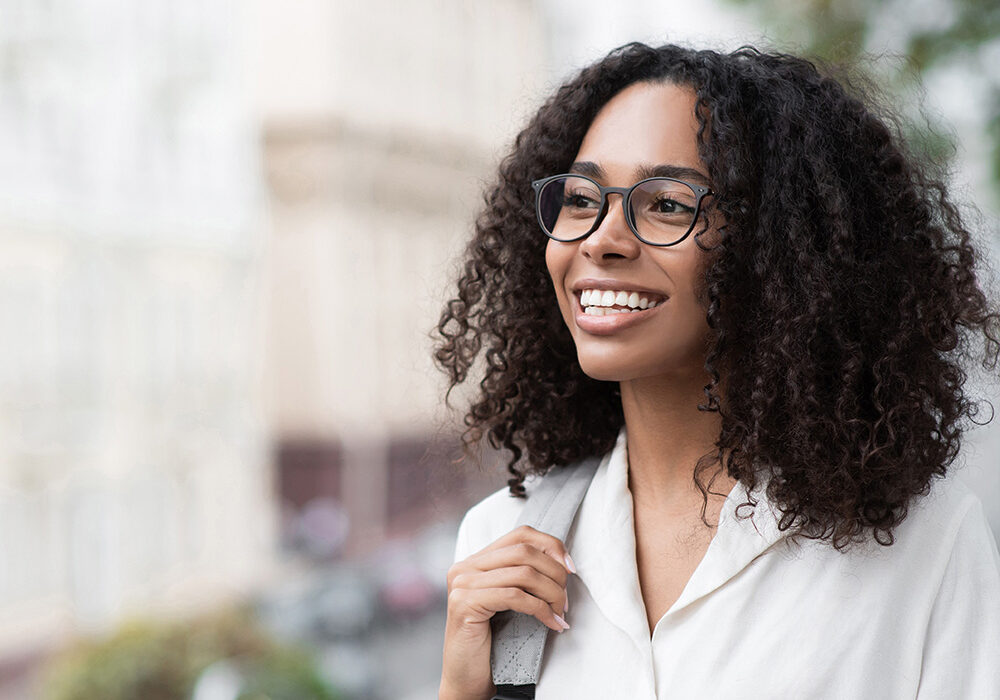 Happy job seeker web Mobile American Job Center Outreach Event One Westside